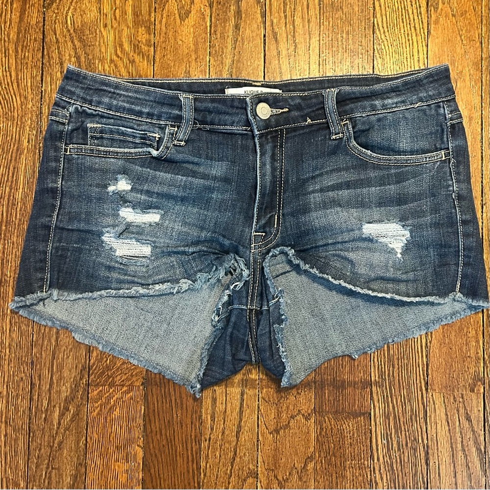 Klique B. Denim Short Shorts